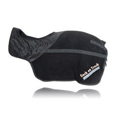 Couvre-reins long en tissu polaire