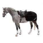 Couvre-reins long en tissu polaire